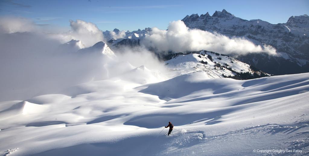 Hotel Des Alpes Champéry Exteriér fotografie