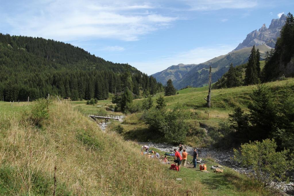 Hotel Des Alpes Champéry Exteriér fotografie